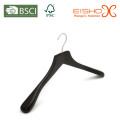 Luxury Matt Black Wooden Jacket Hanger (MC078)